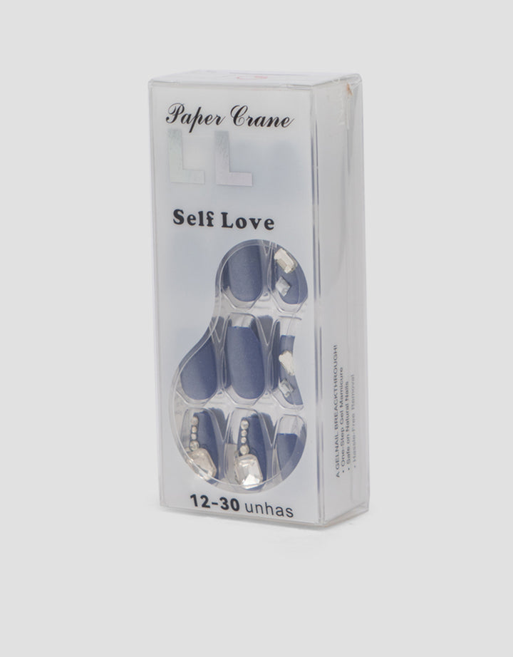 MXM NAIL STICKERS KUKU PALSU ISI 24 LONG ALMOND WANITA