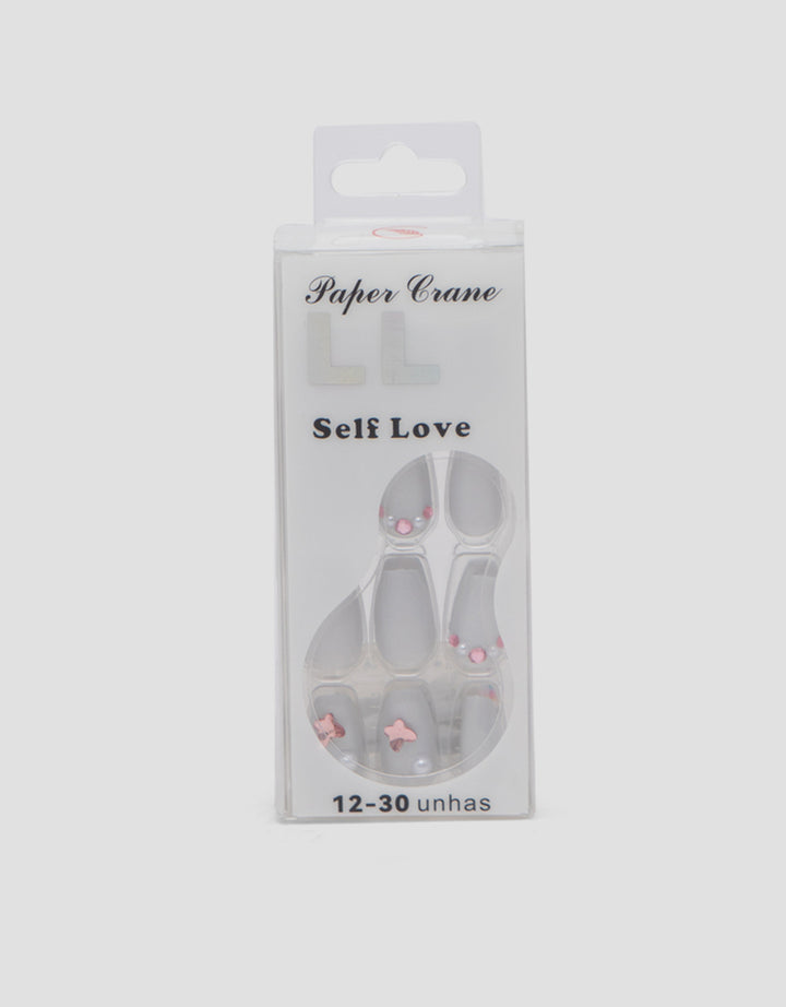 MXM NAIL STICKERS KUKU PALSU ISI 24 LONG ALMOND WANITA