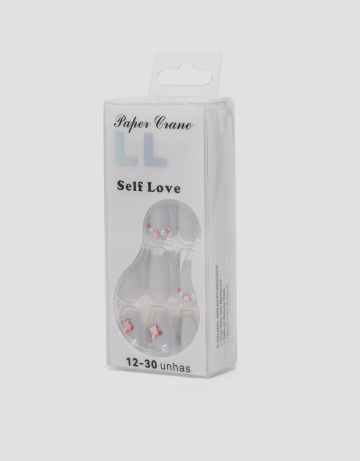 MXM NAIL STICKERS KUKU PALSU ISI 24 LONG ALMOND WANITA