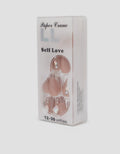 MXM NAIL STICKERS KUKU PALSU ISI 24 LONG ALMOND WANITA