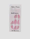 MXM NAIL STICKERS KUKU PALSU ISI 24 LONG ALMOND WANITA