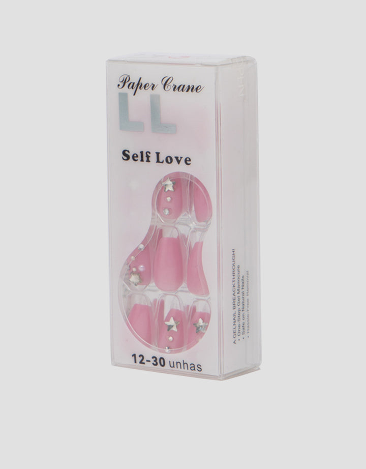 MXM NAIL STICKERS KUKU PALSU ISI 24 LONG ALMOND WANITA
