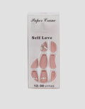 MXM NAIL STICKERS KUKU PALSU ISI 24 LONG ALMOND WANITA