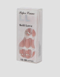 MXM NAIL STICKERS KUKU PALSU ISI 24 LONG ALMOND WANITA