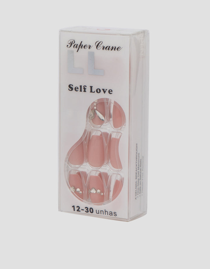MXM NAIL STICKERS KUKU PALSU ISI 24 LONG ALMOND WANITA