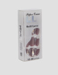 MXM NAIL STICKERS KUKU PALSU ISI 24 LONG ALMOND WANITA