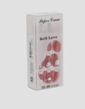 MXM NAIL STICKERS KUKU PALSU ISI 24 LONG ALMOND WANITA