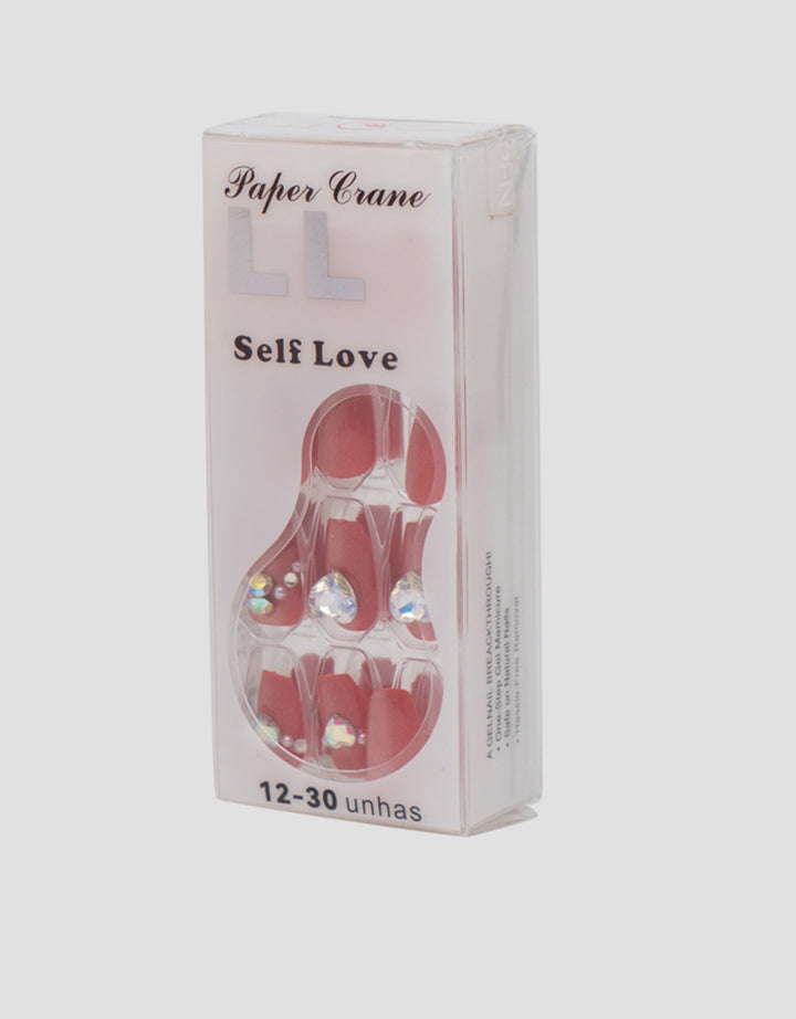 MXM NAIL STICKERS KUKU PALSU ISI 24 LONG ALMOND WANITA
