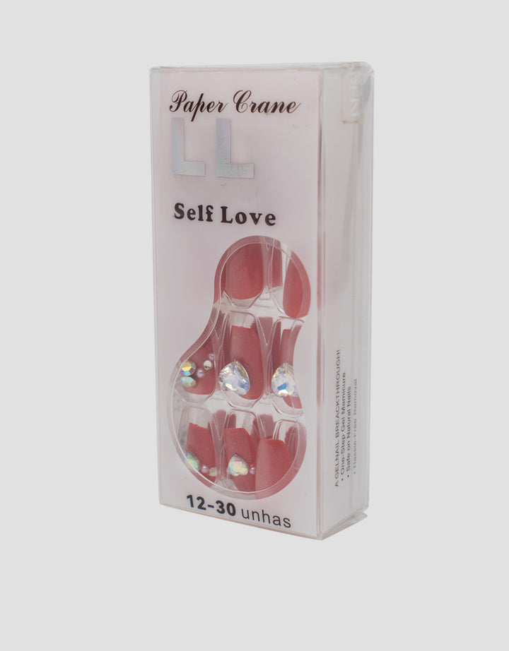 MXM NAIL STICKERS KUKU PALSU ISI 24 LONG ALMOND WANITA