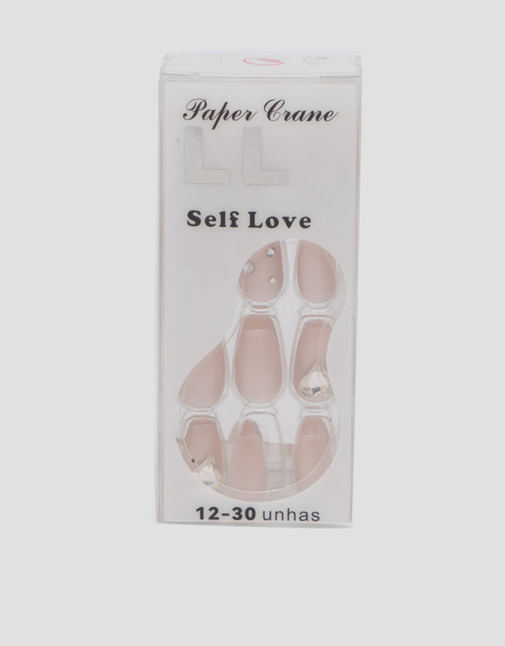 MXM NAIL STICKERS KUKU PALSU ISI 24 LONG ALMOND WANITA