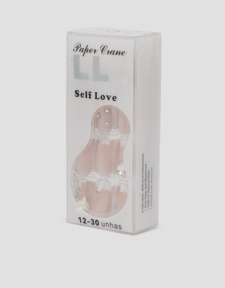 MXM NAIL STICKERS KUKU PALSU ISI 24 LONG ALMOND WANITA
