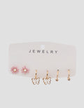 MXM JEWELLERY GIWANG SET 3 IN 1 WANITA