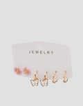 MXM JEWELLERY GIWANG SET 3 IN 1 WANITA