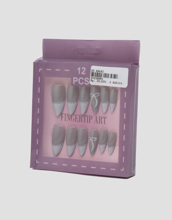 MXM NAIL STICKERS KUKU PALSU 12 ALMOND WANITA