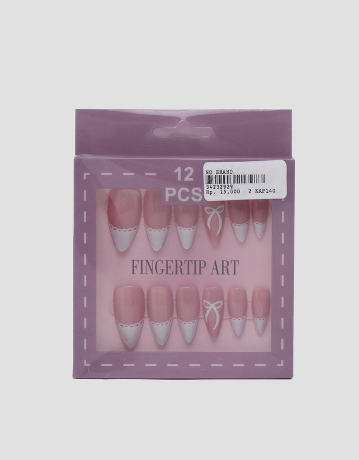 MXM NAIL STICKERS KUKU PALSU 12 ALMOND WANITA