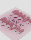 MXM NAIL STICKERS KUKU PALSU 12 ALMOND WANITA
