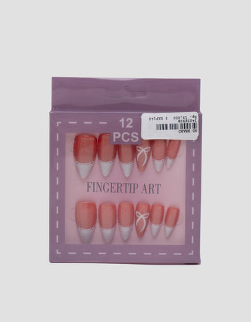 MXM NAIL STICKERS KUKU PALSU 12 ALMOND WANITA