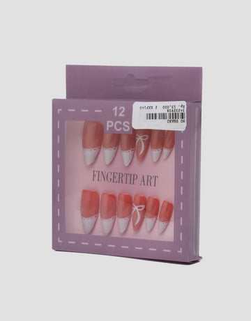 MXM NAIL STICKERS KUKU PALSU 12 ALMOND WANITA