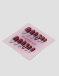 MXM NAIL STICKERS KUKU PALSU 12 ALMOND WANITA