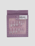 MXM NAIL STICKERS KUKU PALSU 12 ALMOND WANITA