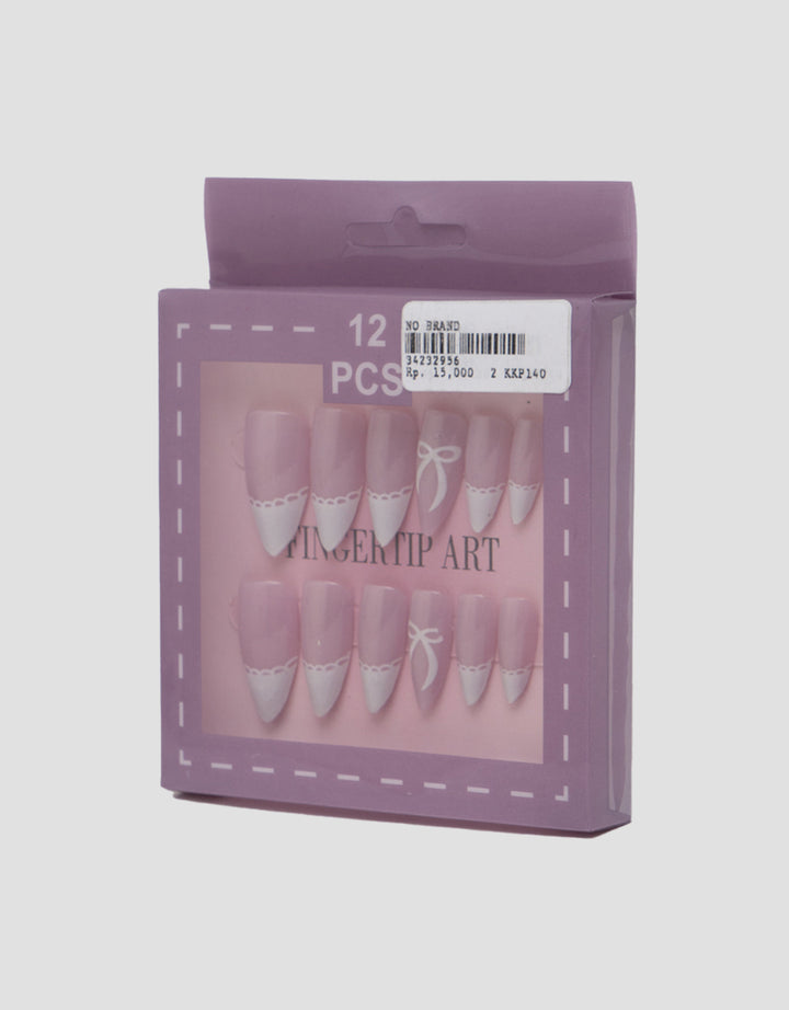 MXM NAIL STICKERS KUKU PALSU 12 ALMOND WANITA
