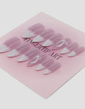 MXM NAIL STICKERS KUKU PALSU 12 ALMOND WANITA