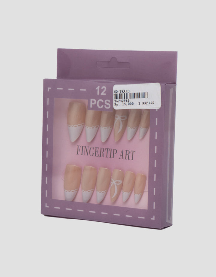MXM NAIL STICKERS KUKU PALSU 12 ALMOND WANITA