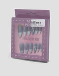 MXM NAIL STICKERS KUKU PALSU 12 ALMOND WANITA