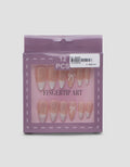 MXM NAIL STICKERS KUKU PALSU 12 ALMOND WANITA