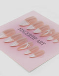 MXM NAIL STICKERS KUKU PALSU 12 ALMOND WANITA