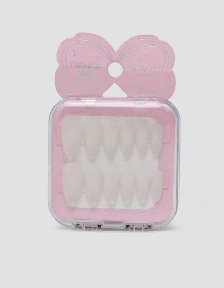MXM NAIL STICKERS KUKU PALSU CAT EYE WANITA