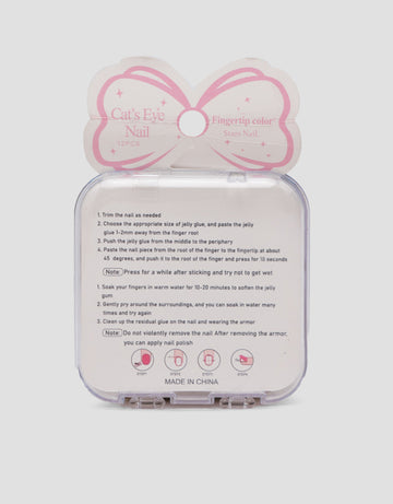 MXM NAIL STICKERS KUKU PALSU CAT EYE WANITA