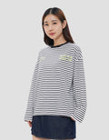 NEVADA FEEL THE BEAT STRIPE KAOS OVERSIZE WANITA