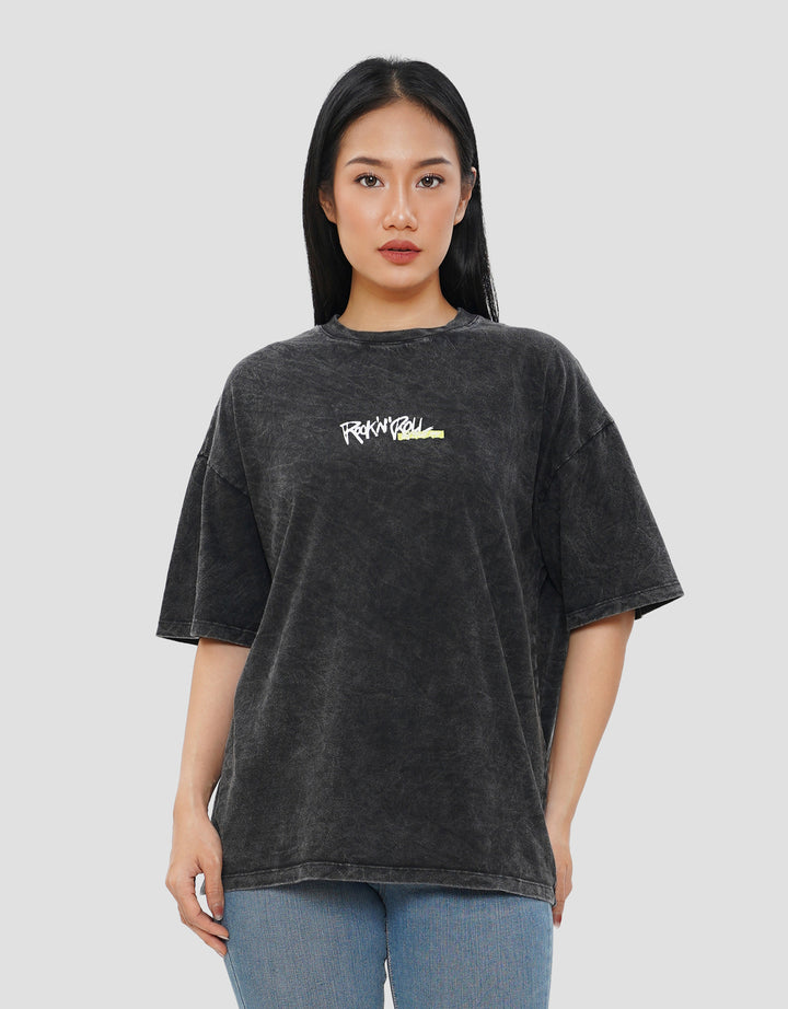 NEVADA ROCK N ROLL KAOS OVERSIZE WANITA