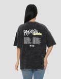 NEVADA ROCK N ROLL KAOS OVERSIZE WANITA