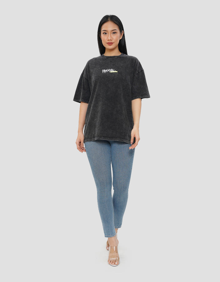 NEVADA ROCK N ROLL KAOS OVERSIZE WANITA
