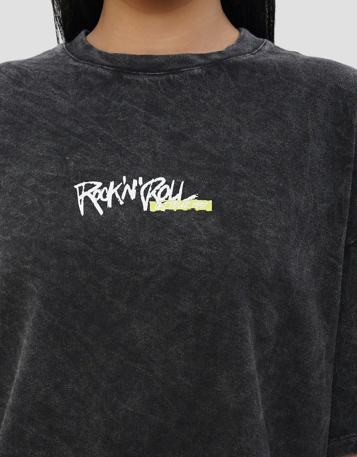 NEVADA ROCK N ROLL KAOS OVERSIZE WANITA