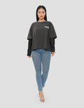 NEVADA LACE BRING UP KAOS OVERSIZE WANITA