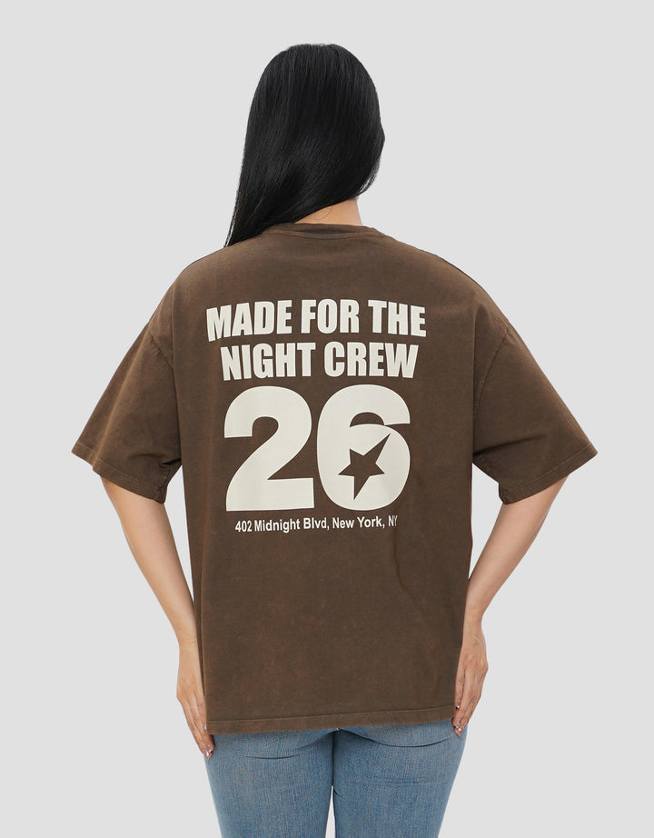 NEVADA TURN UP THE SOUND KAOS OVERSIZE WANITA