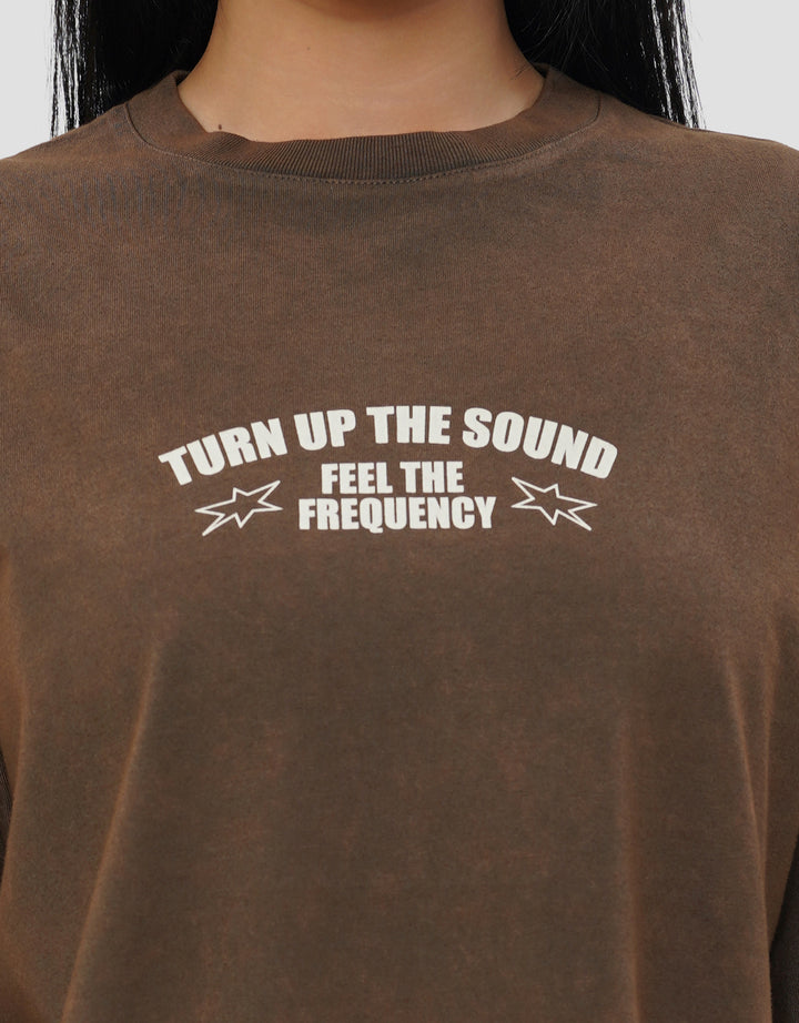NEVADA TURN UP THE SOUND KAOS OVERSIZE WANITA