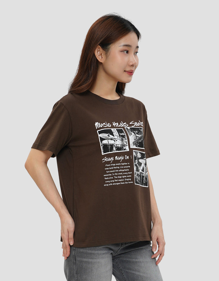 NEVADA MUSIC HEALS SOULS KAOS WANITA