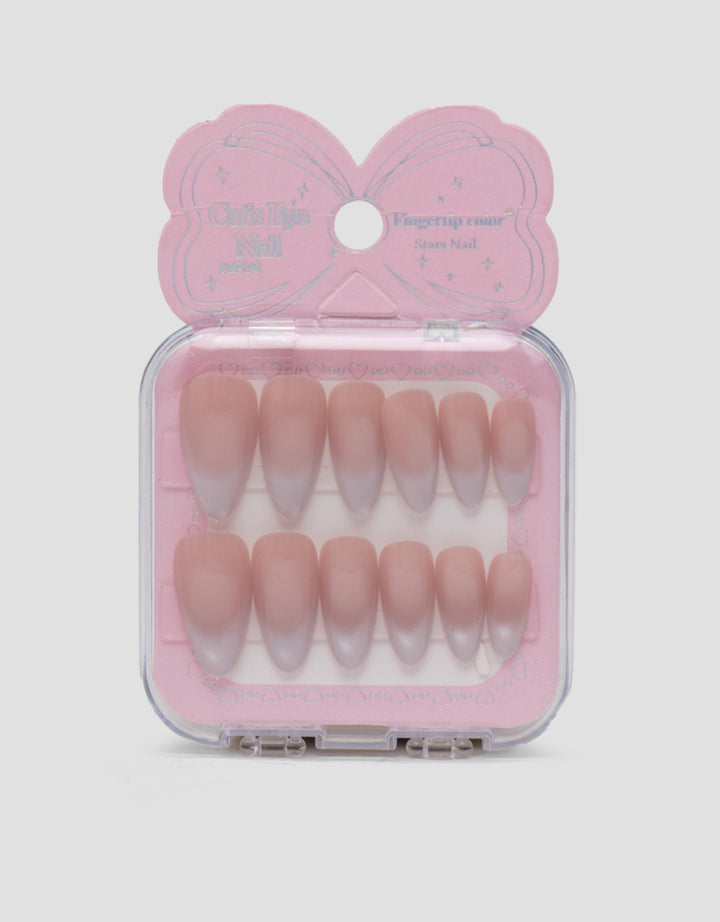 MXM NAIL STICKERS KUKU PALSU CAT EYE WANITA