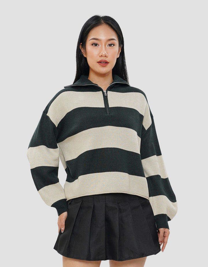 NEVADA STRIPE SWEATER WANITA
