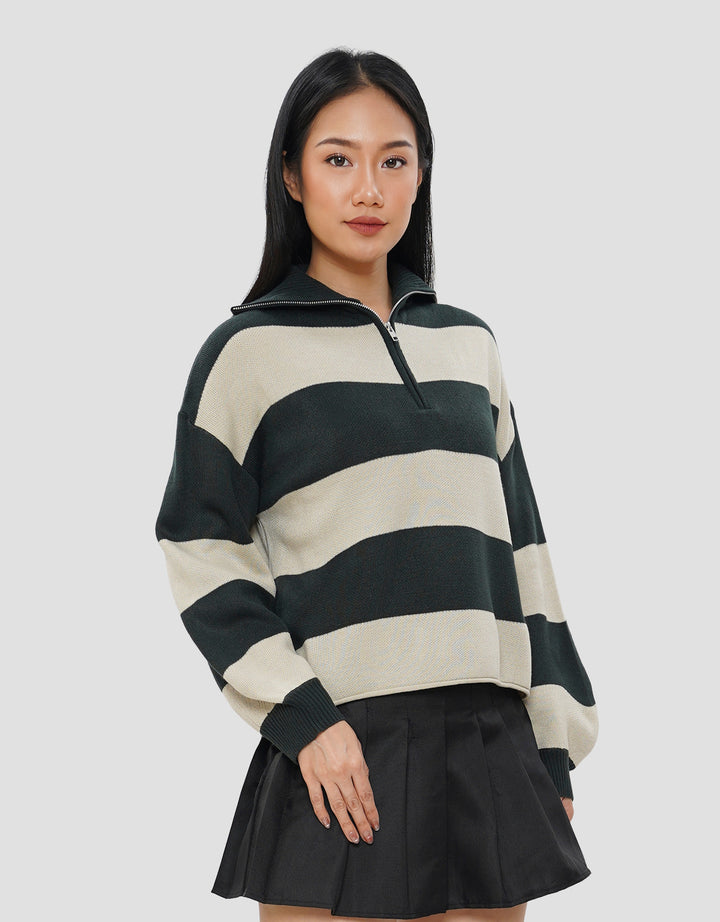 NEVADA STRIPE SWEATER WANITA