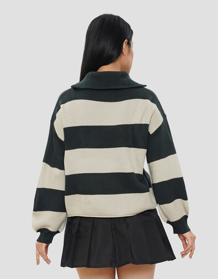NEVADA STRIPE SWEATER WANITA