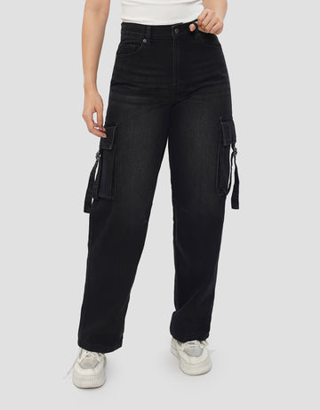 NEVADA CELANA KARGO JEANS WANITA