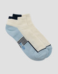 NEVADA COLOR BLOCK WITH STRIPE KAUS KAKI WANITA