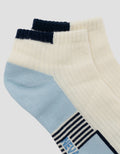 NEVADA COLOR BLOCK WITH STRIPE KAUS KAKI WANITA