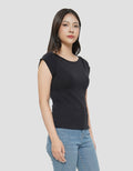 NEVADA RIB BOAT NECK KAOS WANITA