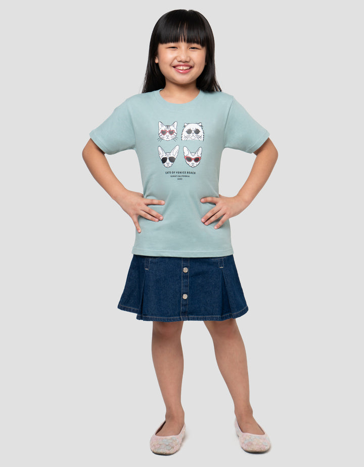 MXM SUNNY CALIFORNIA KAOS ANAK PEREMPUAN
